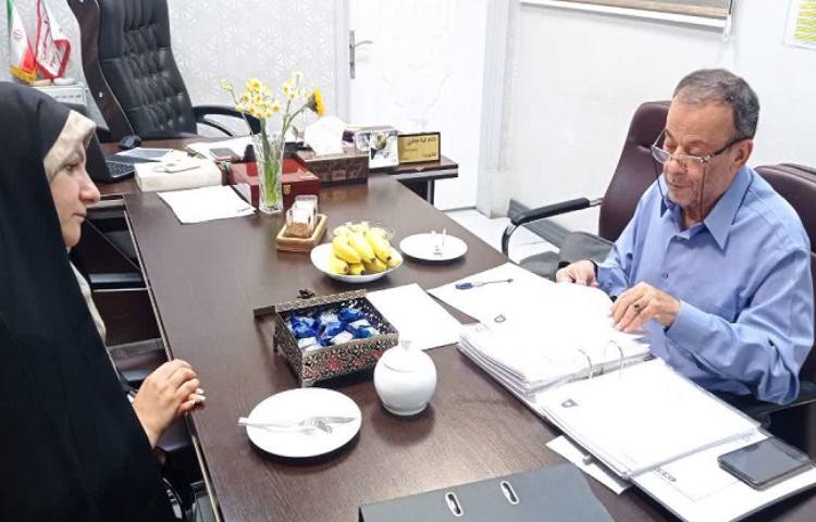 حضور بازرس موسسه علوی 1