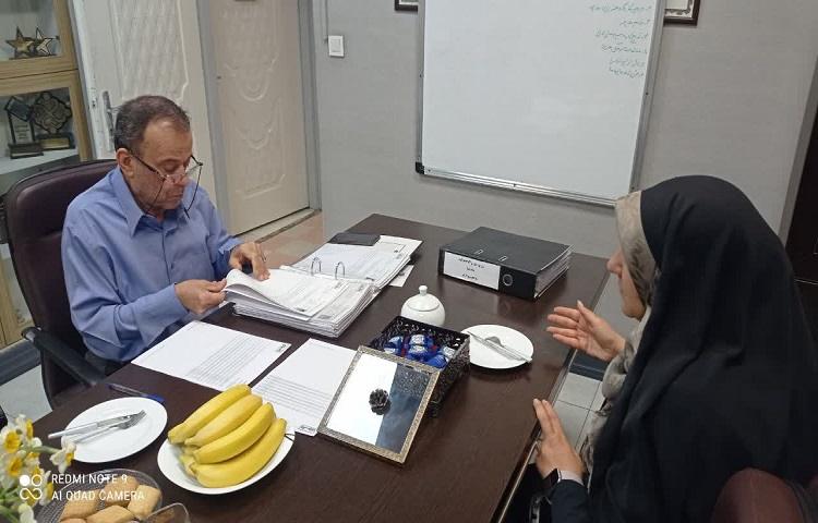 حضور بازرس موسسه علوی 2