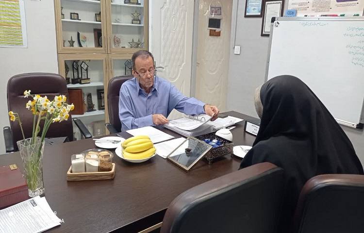 حضور بازرس موسسه علوی 3