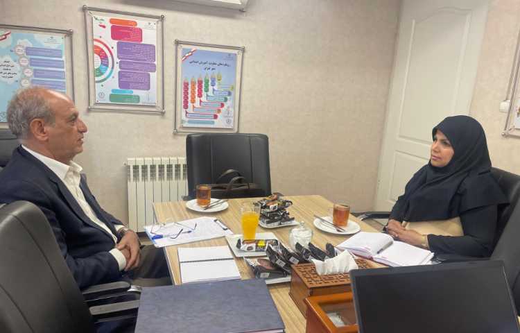 حضور جناب آقای صابر/ بازرس محترم اداره آموزش و پرورش منطقه13 3