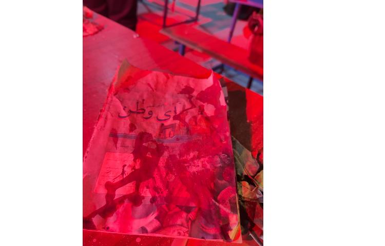 حضور دانش آموزان دبستان در مراسم چهلم شهدای میناب 3
