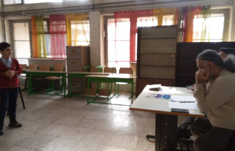 حضور دانش آموزان در مسابقات فرهنگی و هنری منطقه 11