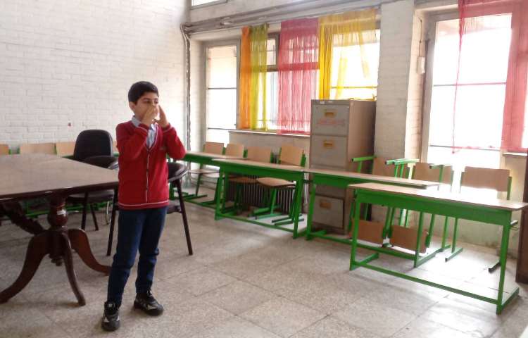 حضور دانش آموزان در مسابقات فرهنگی و هنری منطقه 8