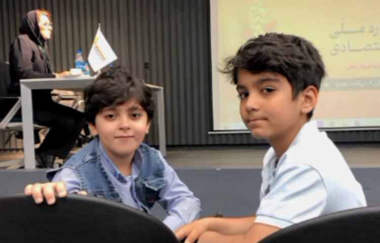 حضور دانش آموزان منتخب دبستان جنت آباد در جشنواره سواد مالی 3