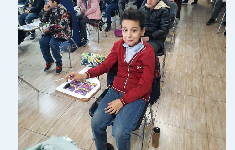 حضور دانش آموزان منتخب در مسابقات منطقه و بین شعب علوی 3