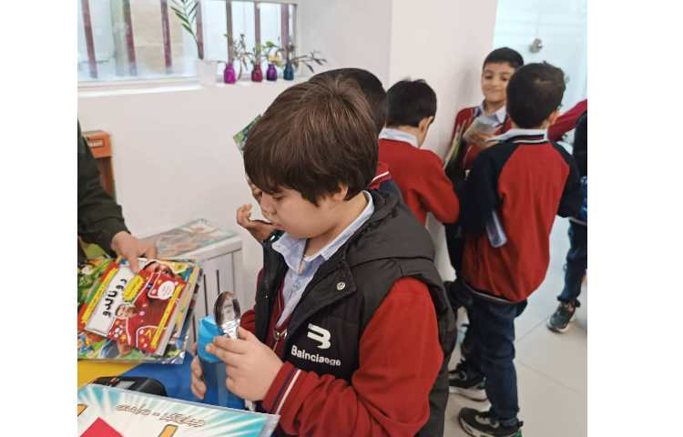 حضور در نمایشگاه کتاب مدرسه علوی 3