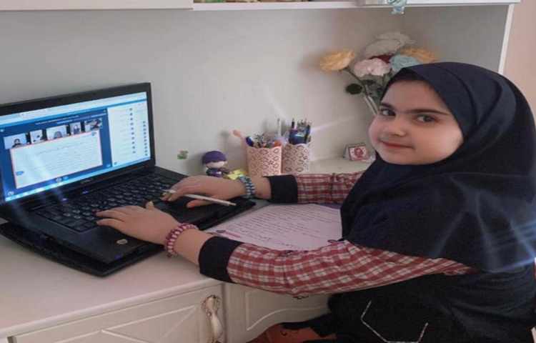حضور فعال دانش آموزان در کلاس آنلاین