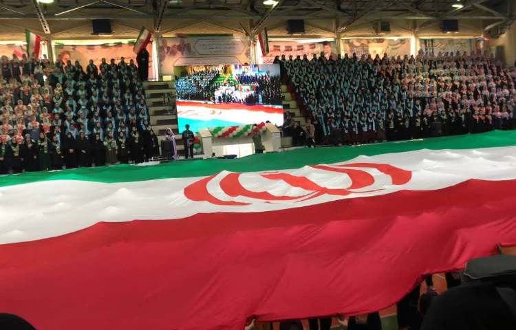 حضور مدیریت در مراسم سالگرد تاسیس سازمان دانش آموزی 3