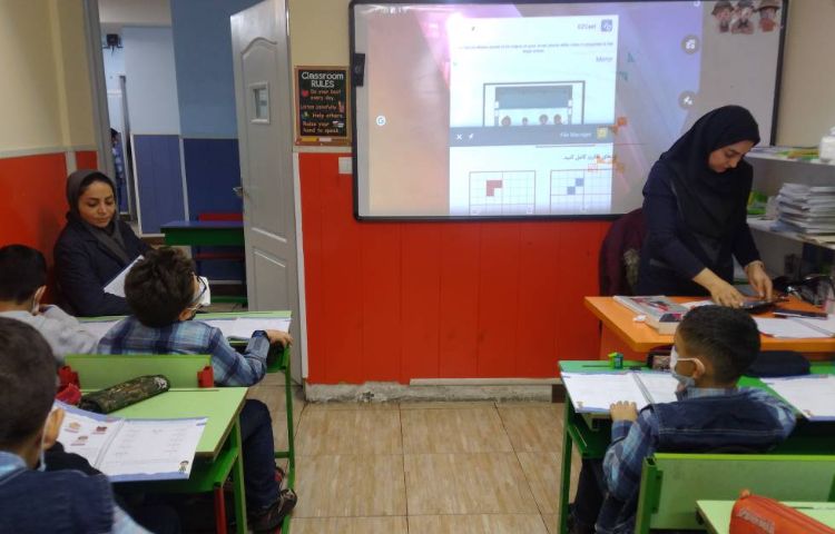 :حضور مدیر آموزش موسسه علوی و بازدید از فرآیند آموزشی 1