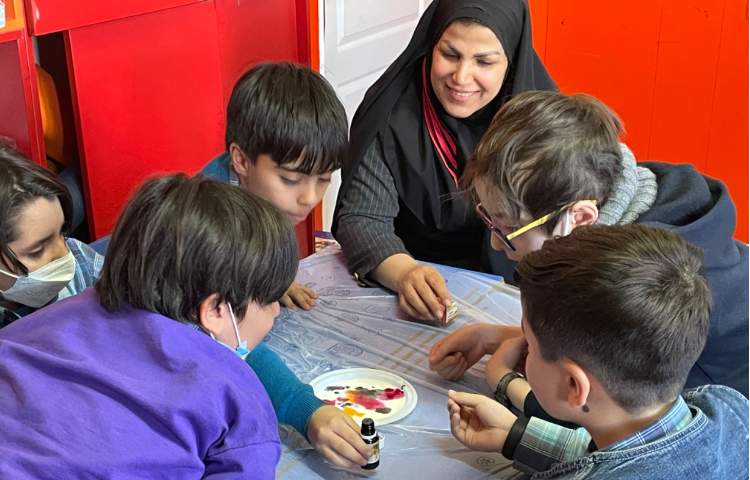 :حضور مدیر، معاون آموزشی و سوپروایز زبان در کلاس های پروژه محور 3