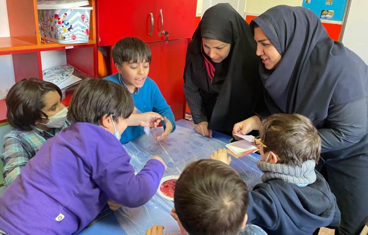 :حضور مدیر، معاون آموزشی و سوپروایز زبان در کلاس های پروژه محور 6