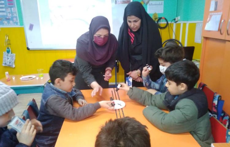 :حضور مدیر، معاون آموزشی و سوپروایز زبان در کلاس های پروژه محور 8