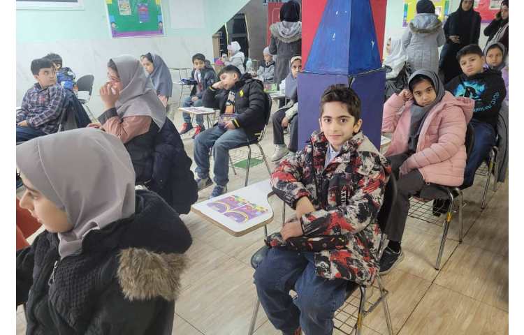 حضور منتخبین مسابقات آقای ریاضی از مدرسه سردار جنگل در مرحله بین شعب علوی 4