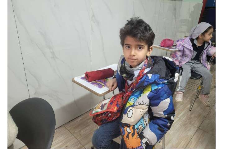 حضور منتخبین مسابقات آقای ریاضی از مدرسه سردار جنگل در مرحله بین شعب علوی 5