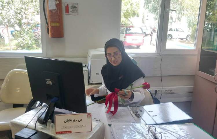 حضور پرسنل در مرکز اهدای خون وصال 7