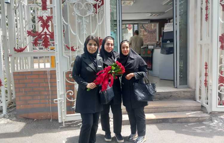 حضور پرسنل در مرکز اهدای خون وصال