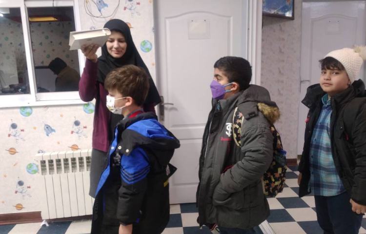 :حضور پسران توانمند شعبه شرق در مسابقات سودکو بین شعب 1