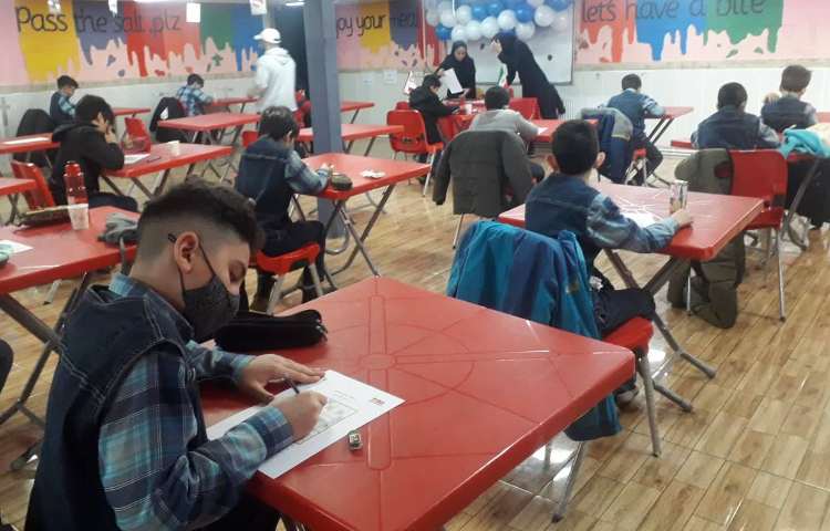 :حضور پسران توانمند شعبه شرق در مسابقات سودکو بین شعب 3