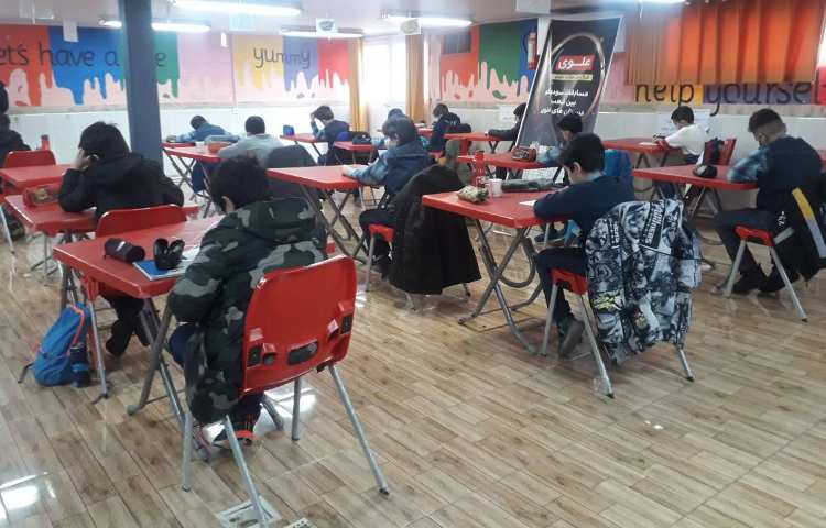 :حضور پسران توانمند شعبه شرق در مسابقات سودکو بین شعب 7