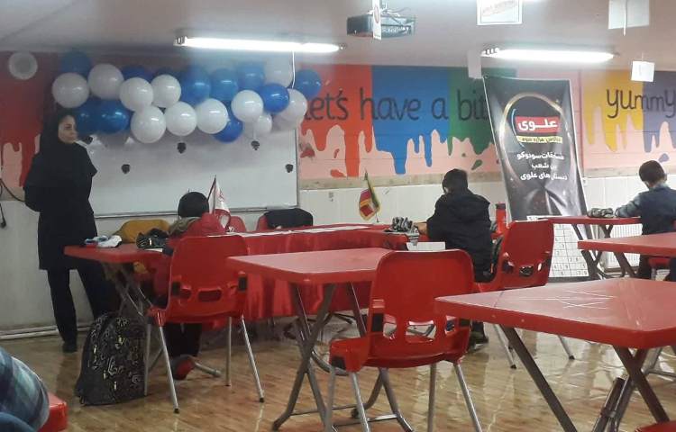 :حضور پسران توانمند شعبه شرق در مسابقات سودکو بین شعب 8