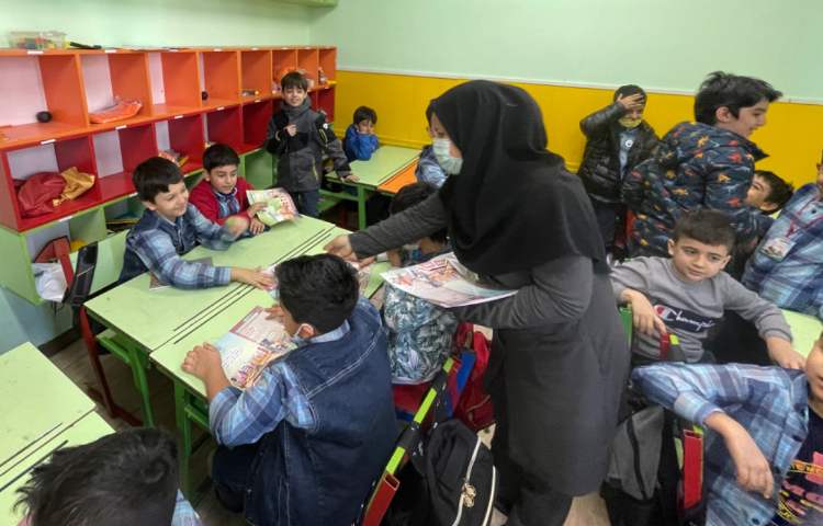 :حضور پلیس راهنمایی رانندگی در کلاسهای پایه سوم 7