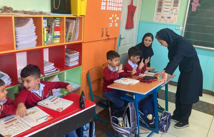 حضور کارشناسان دپارتمان آموزش موسسه علوی و بررسی روند آموزش 2