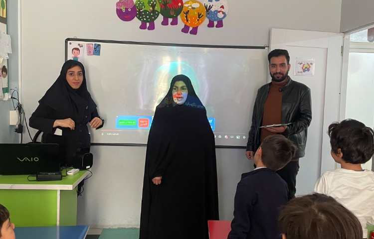 حضور کارشناس واحد پیش دبستانی اداره آموزش و پرورش منطقه 3