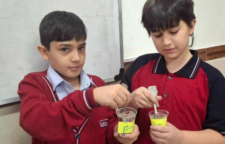 حل آزمایشات درس دوم علوم (معرفی محلول) 7