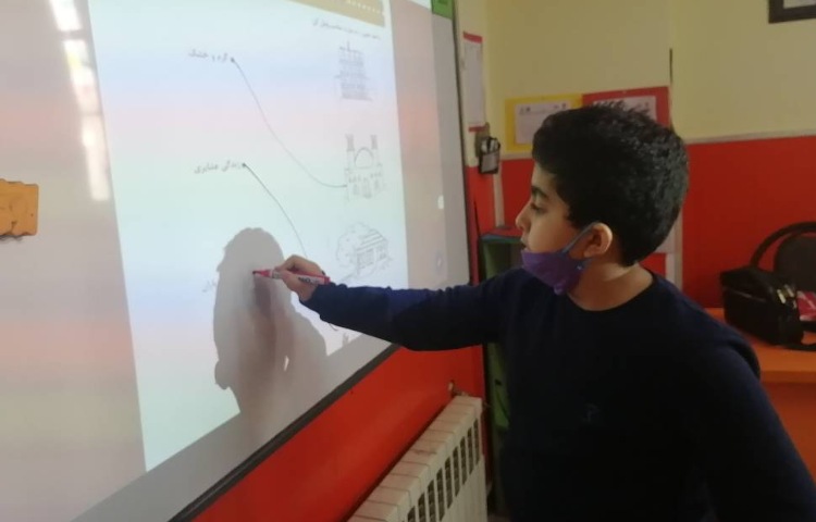 :حل تمرینات اجتماعی در کلاس مریخ 3