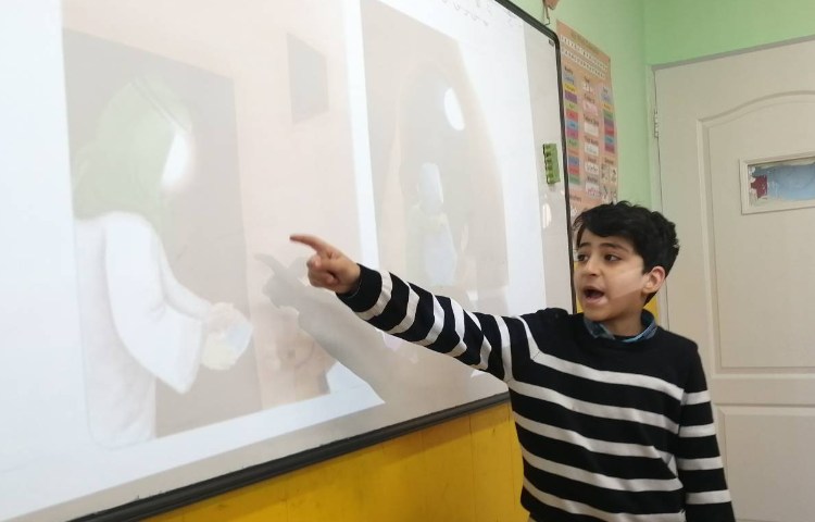 :حل تمرینات کتاب در کلاس زمین 4