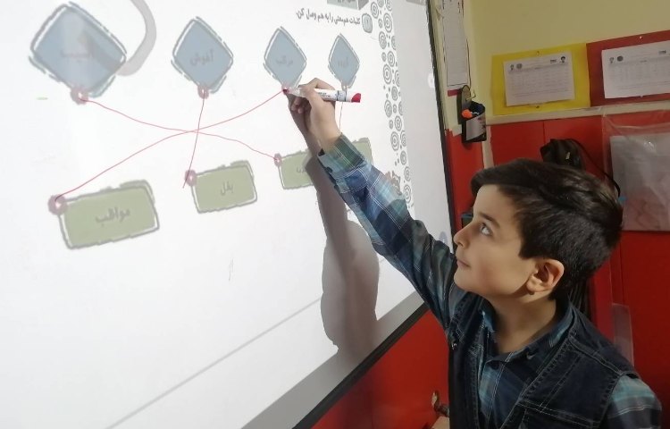 :حل تمرینات کتاب کار علوی با پسران توانمند مریخی