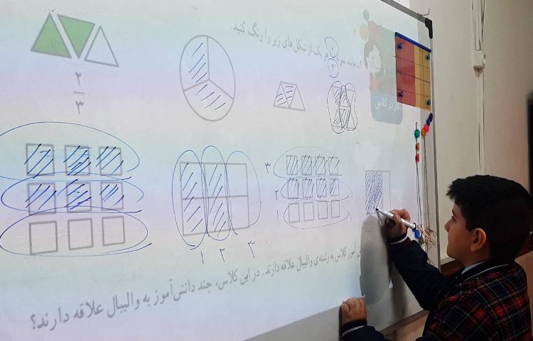 حل تمرین درس ریاضی (تساوی کسر ها) 2