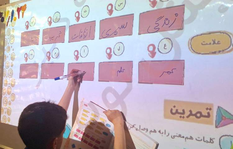 حل تمرین درس 12 کتاب کار فارسی 3