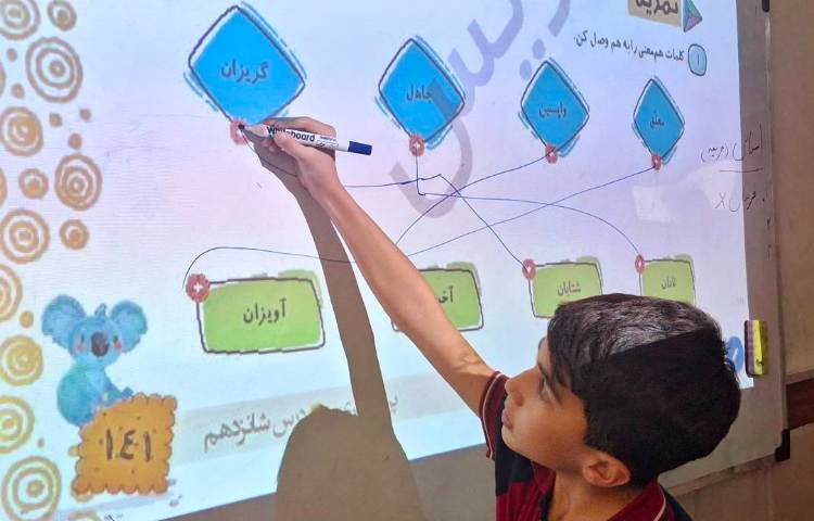 حل تمرین درس 12 کتاب کار فارسی 4