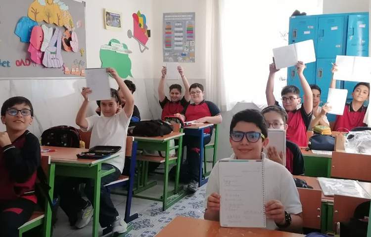 حل تمرین ریاضی در دفتر ریاضی 1