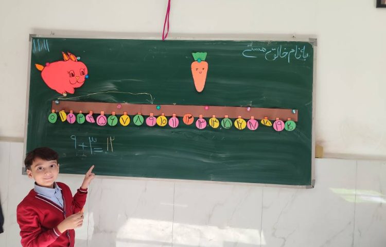 حل تمرین ریاضی مرور درس محور عبارت(جمع‌تفریق) در کلاس توسط دانش‌آموزان انجام شد 3