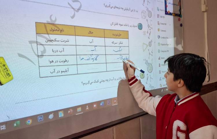 حل تمرین های درس 2 کتاب کار علوم (مخلوط ها) 4