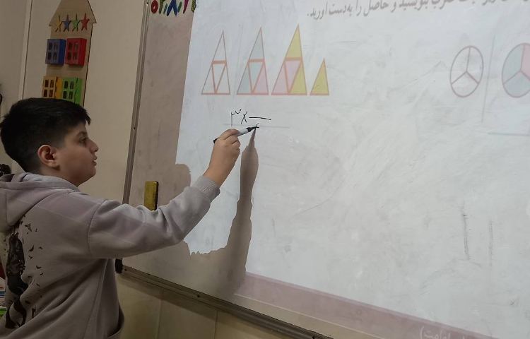 حل تمرین‌های ضرب کسرها 3