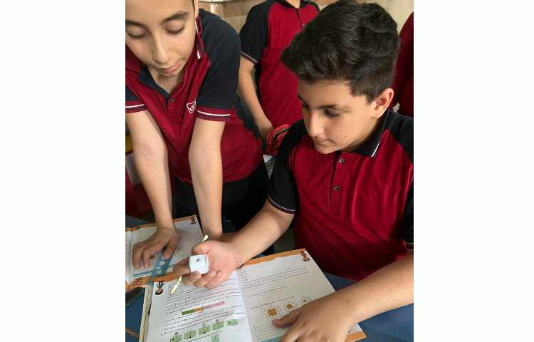 حل سوالات استعداد تحلیلی با دست ورزی و مشارکتی 1