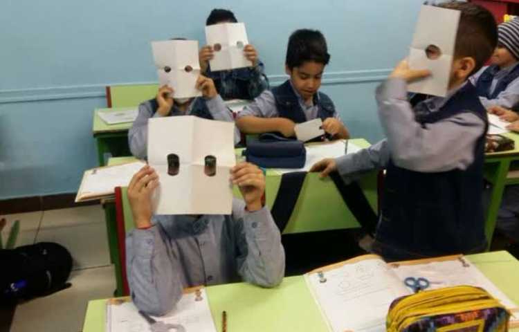 حل سوالات هوش و ریاضی با استفاده از دست ورزی 1