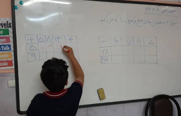 حل مسئله فصل 3 و 4 در کلاس درس : ریاضی