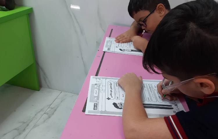 حل کاربرگ خلاقانه ی معرفی خود به کلاس 1