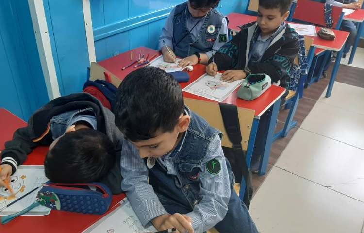 حل کاربرگ مفاهیم نوشتاری با گلهای نازنینم 2