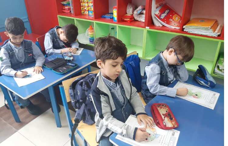 حل کاربرگ مفاهیم نوشتاری با گلهای نازنینم 3