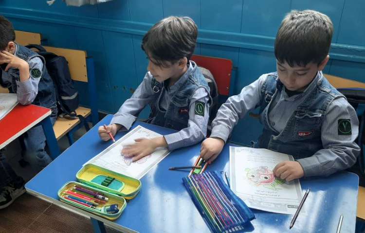 حل کاربرگ مفاهیم نوشتاری با گلهای نازنینم 4