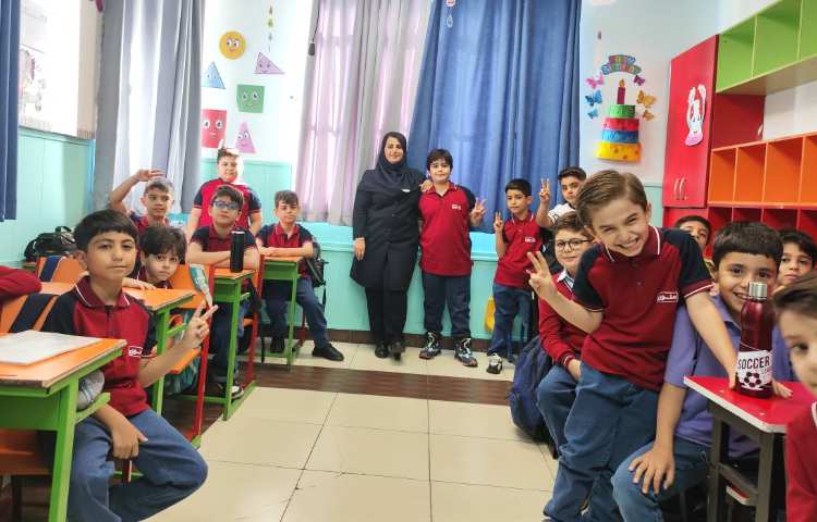 خداحافظی از کلاس سوم 7