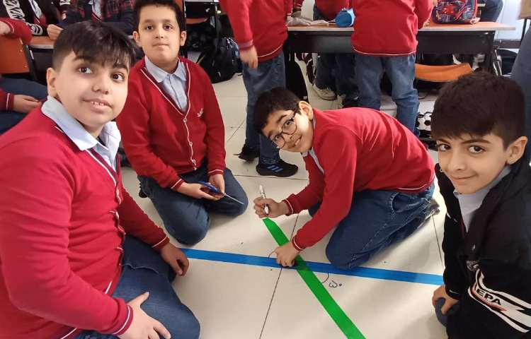 خطوط موازی ریاضی 1