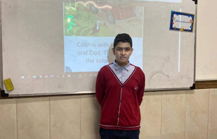 خلاصه‌گویی کتاب داستان به مناسبت هفته‌ی کتاب و کتاب‌خوانی در زنگ زبان 3