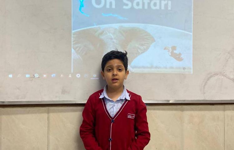 خلاصه‌گویی کتاب داستان به مناسبت هفته‌ی کتاب و کتاب‌خوانی در زنگ زبان