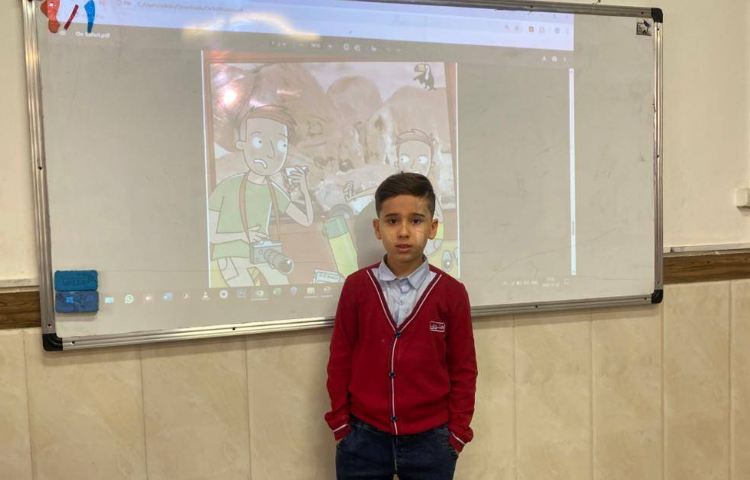 خلاصه‌گویی کتاب داستان به مناسبت هفته‌ی کتاب و کتاب‌خوانی در زنگ زبان 2